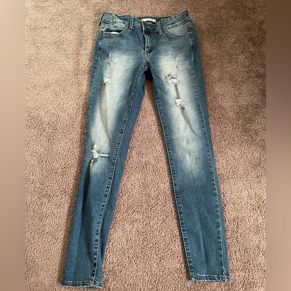 So Blue Jean Jeggings